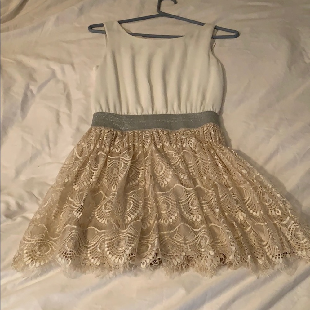 Pins and needles White party dress